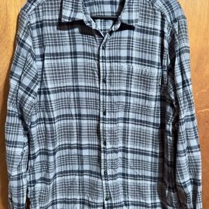 Men’s Hurley Blue Flannel Shirt